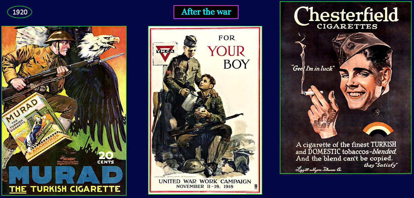 Post-war ads, 1920